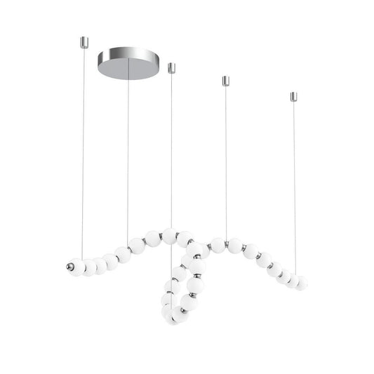 Alora Lighting Akoya 29 Head LED Chandeliers Chrome