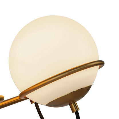 Alora Lighting Alba 24-in Aged Brass/Opal Glass 3 Lights Wall Vanity