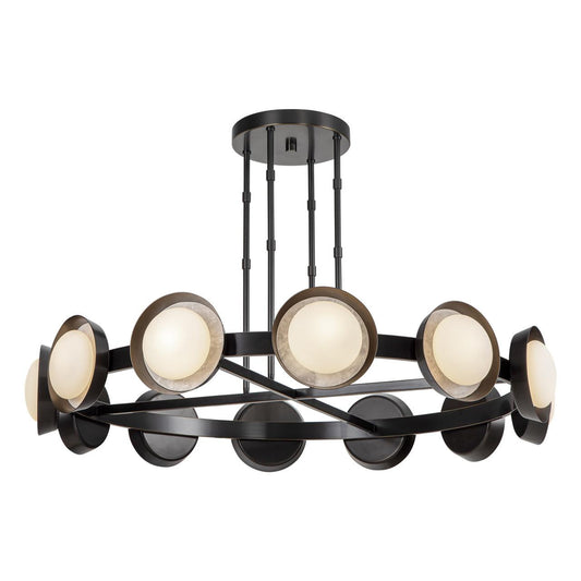 Alora Lighting Alonso 50-in LED Chandelier Urban Bronze