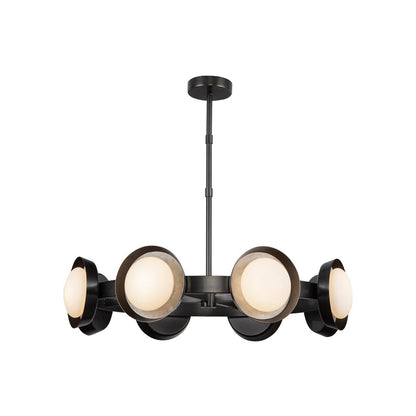 Alora Lighting Alonso 37-in LED Chandelier Urban Bronze