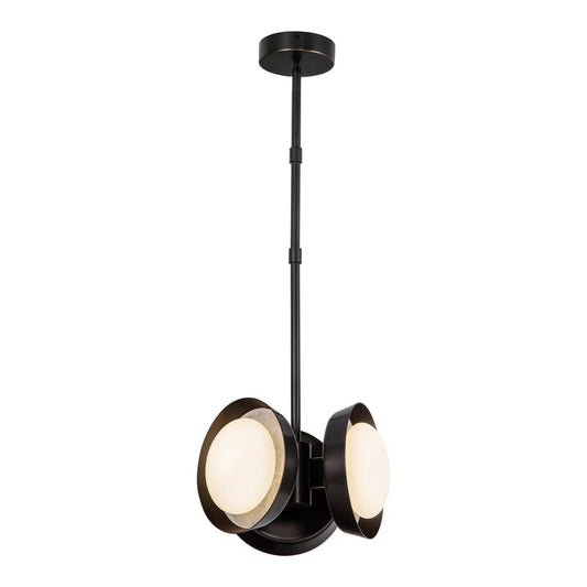 Alora Lighting Alonso 13-in LED Pendant Urban Bronze