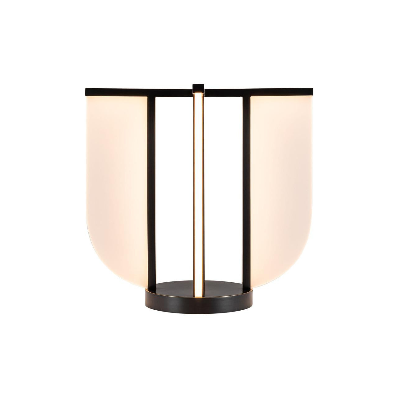 Alora Lighting Anders 16-in Urban Bronze LED Table Lamp