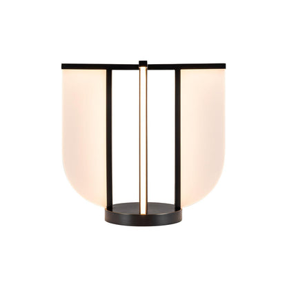 Alora Lighting Anders 16-in Urban Bronze LED Table Lamp
