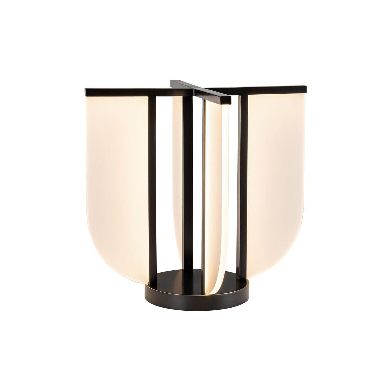 Alora Lighting Anders 16-in Urban Bronze LED Table Lamp