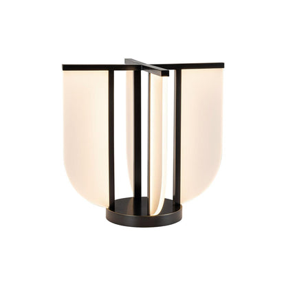 Alora Lighting Anders 16-in Urban Bronze LED Table Lamp