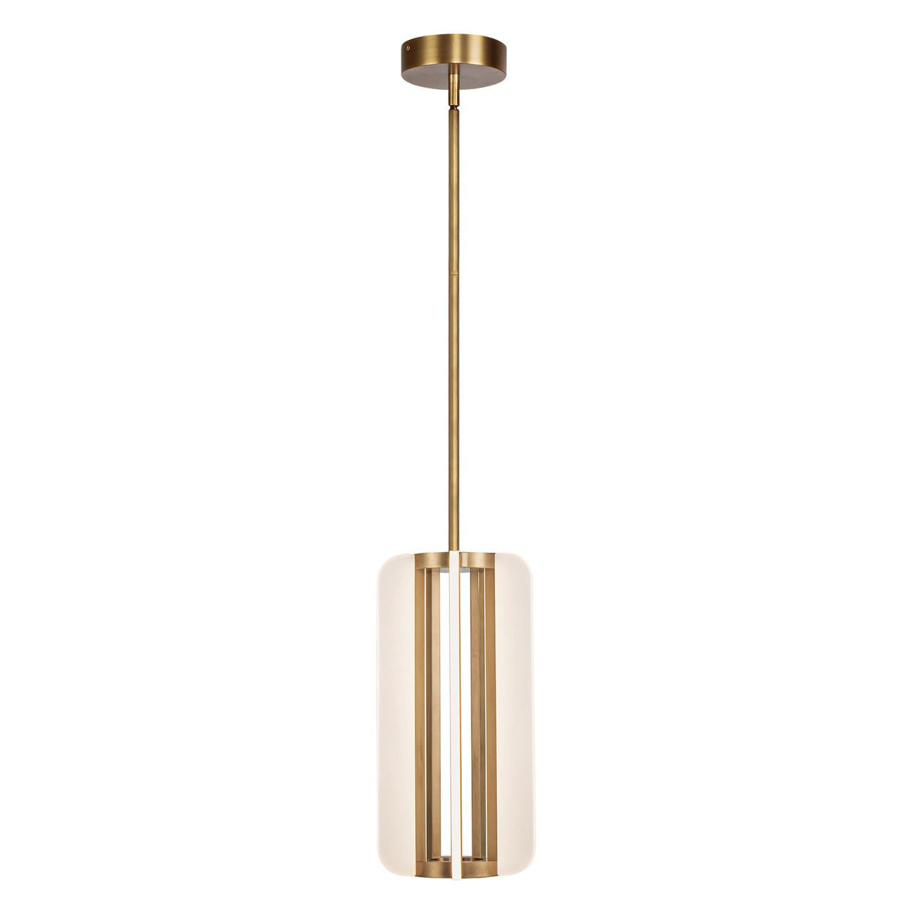 Alora Lighting Anders LED Pendant Vintage Brass