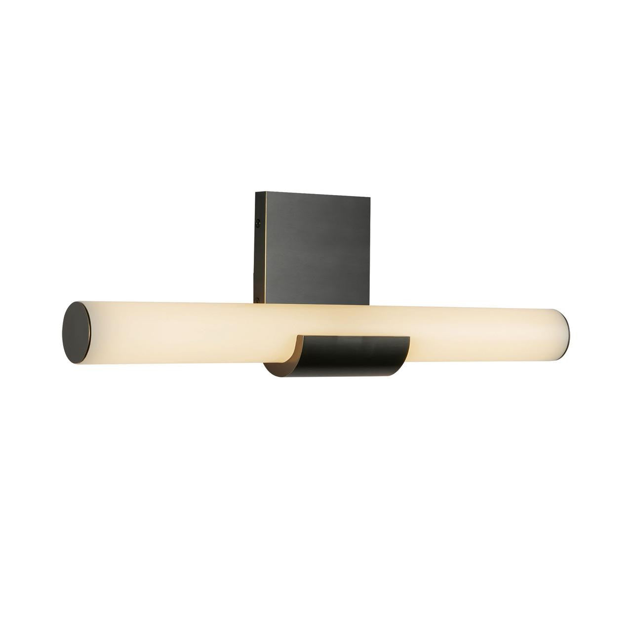 Alora Lighting Apollo 6-in Urban Bronze LED Wall Vanity