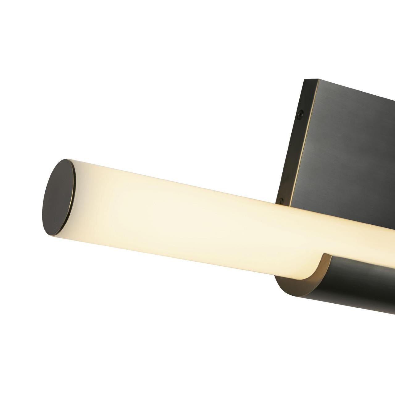 Alora Lighting Apollo 6-in Urban Bronze LED Wall Vanity