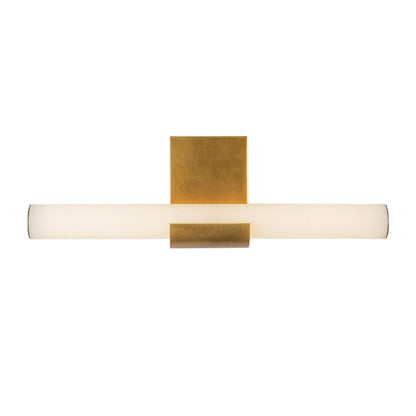 Alora Lighting Apollo 6-in Vintage Brass LED Wall Vanity
