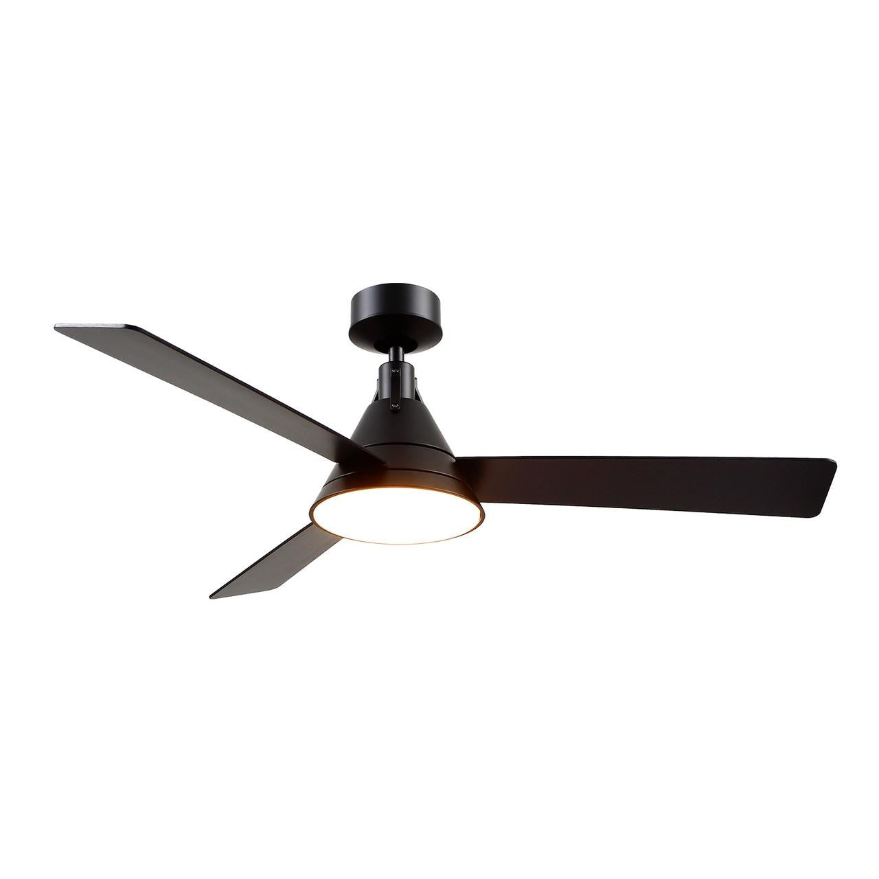 Alora Lighting Archer 54-in LED Ceiling Fan Matte Black