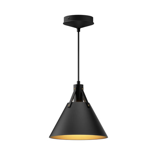 Alora Lighting Archer 10-in Pendant Matte Black