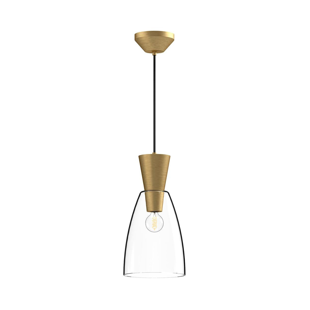 Alora Lighting Arlo Pendant Brushed Gold