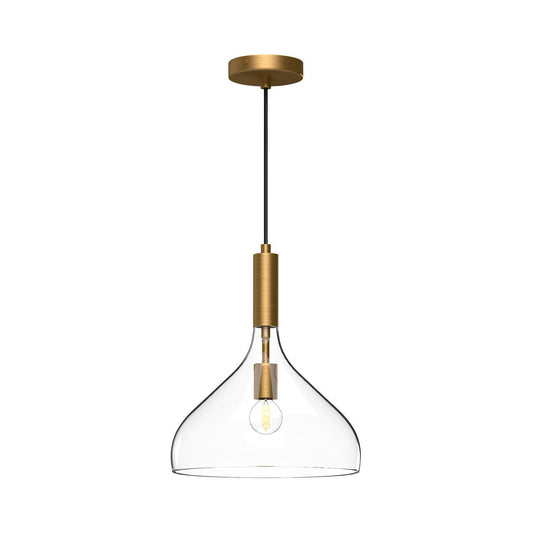 Alora Lighting Belleview Mini Pendant Aged Gold