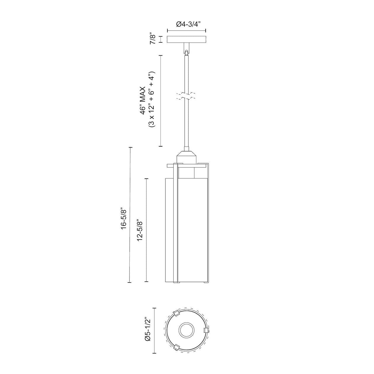 Pendants-Alora Lighting-PD536005