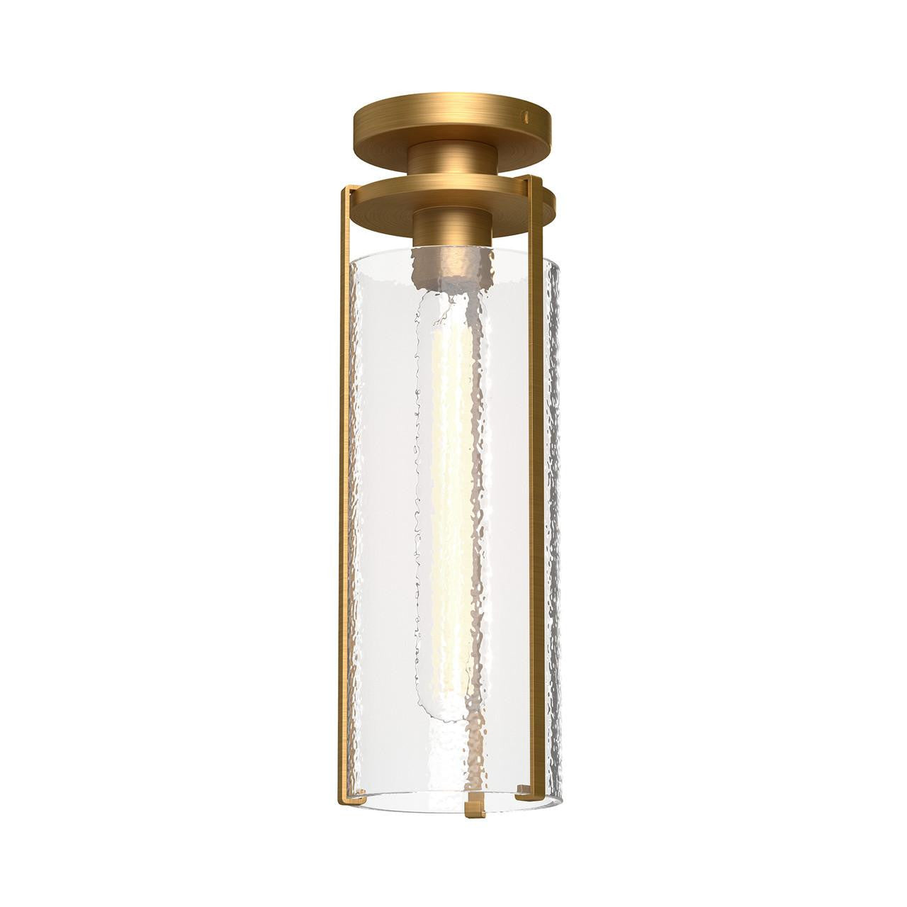 Alora Lighting Belmont Flush Mount Aged Gold