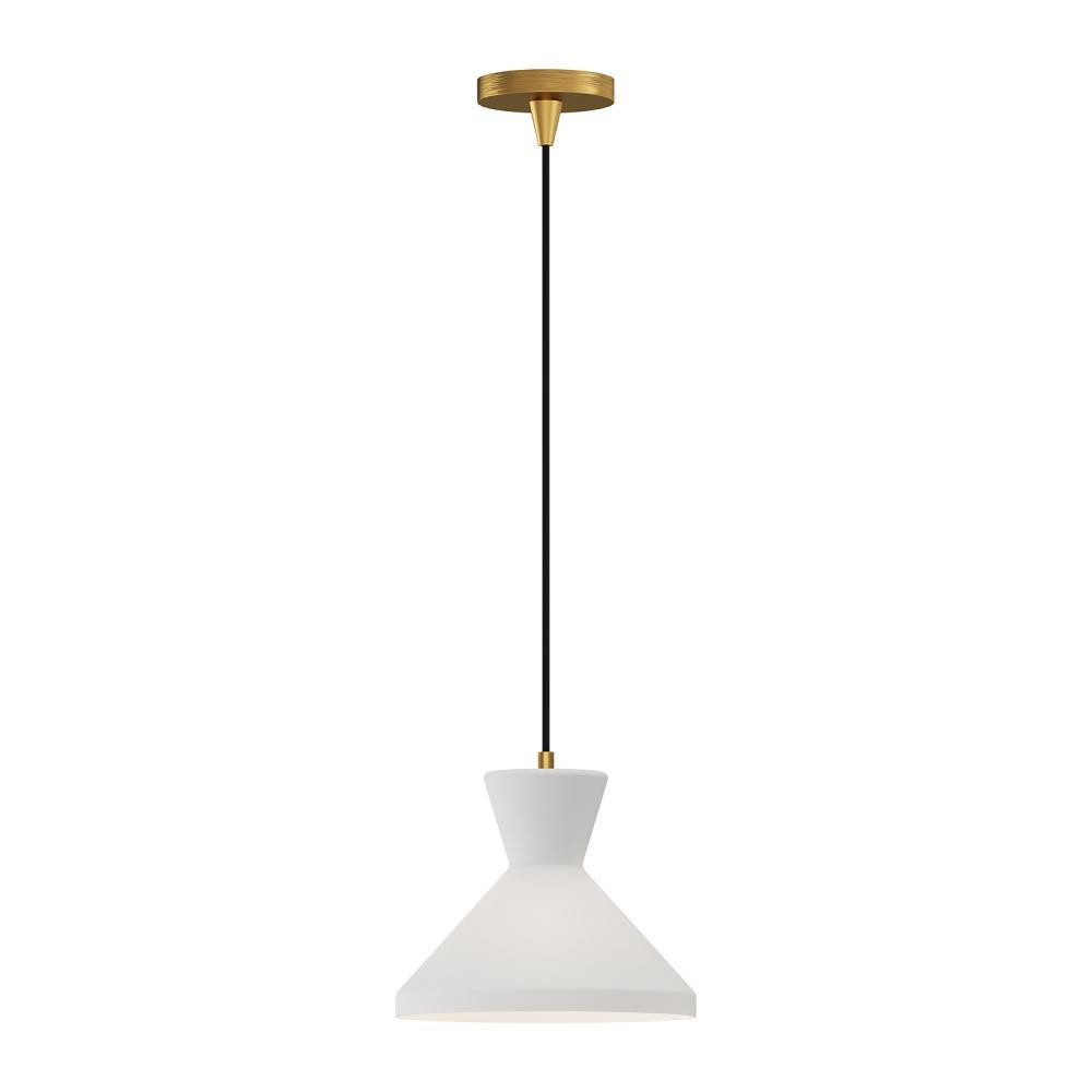 Alora Lighting Betty 10-in Pendant Aged Gold