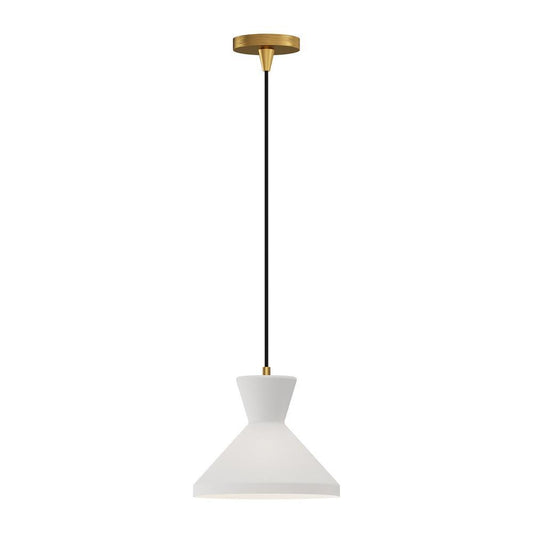 Alora Lighting Betty 10-in Pendant Aged Gold