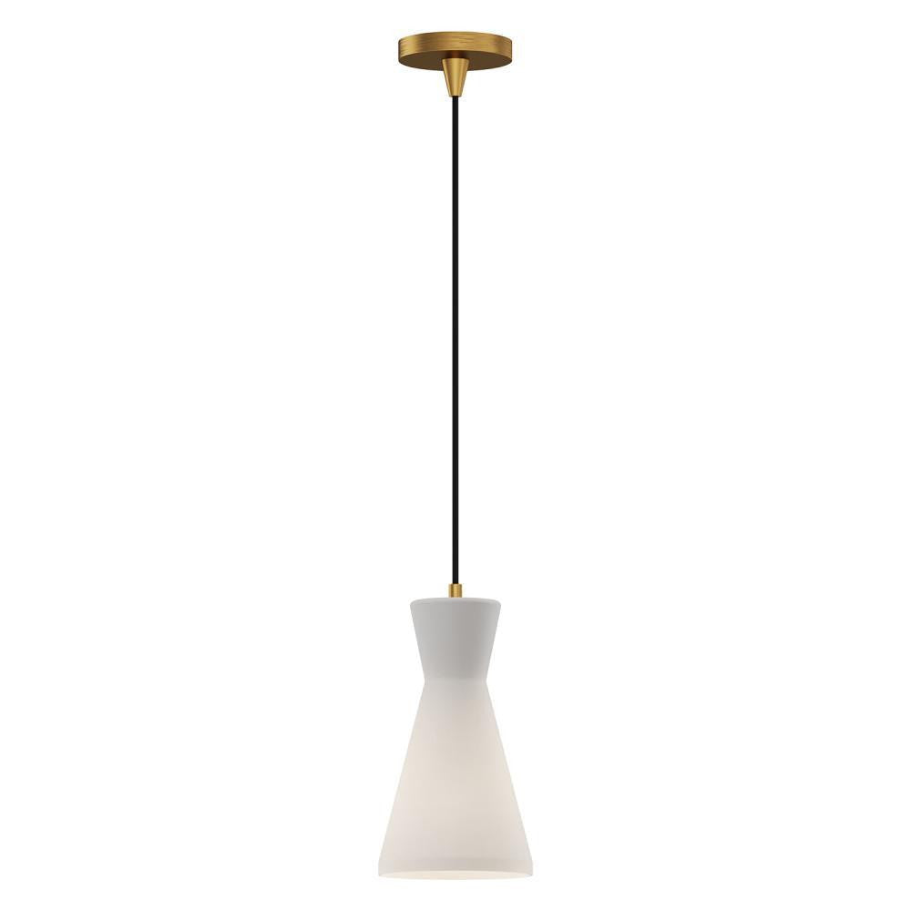 Alora Lighting Betty 6-in Pendant Aged Gold
