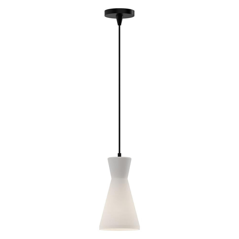 Alora Lighting Betty 6-in Pendant Matte Black
