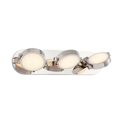 Alora Lighting Blanco 26-in LED Wall/Vanity Light Polished Nickel