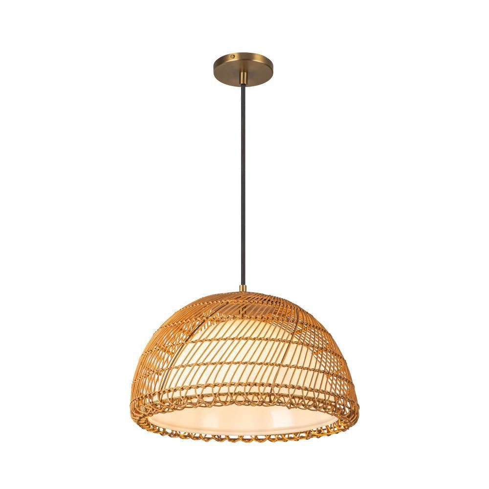 Alora Lighting Bondi 1 Light Pendant Brushed Gold