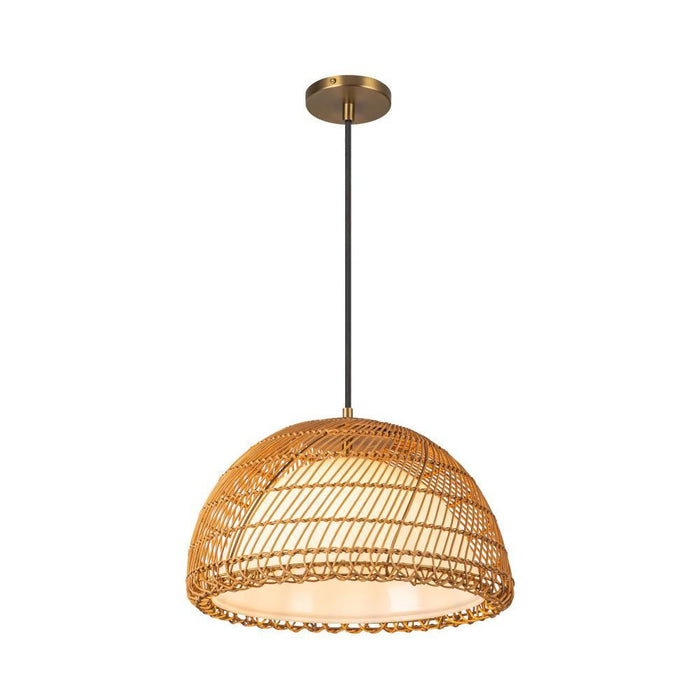 Alora Lighting Bondi 1 Light Pendant Brushed Gold