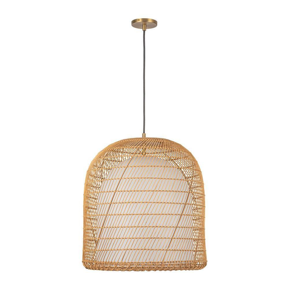 Alora Lighting Bondi 1 Light Pendant Matte Black
