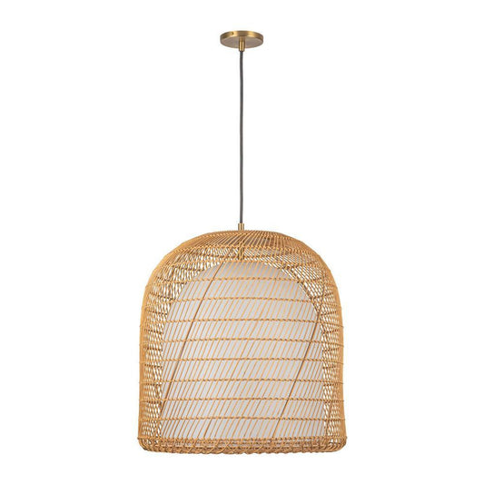 Alora Lighting Bondi 1 Light Pendant Matte Black