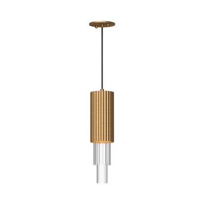 Alora Lighting Bordeaux LED Pendant Aged Gold