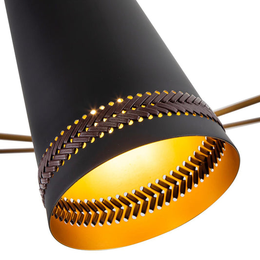 Alora Lighting Brickell 5 Light Chandelier Matte White