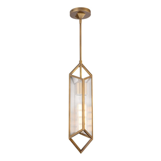 Alora Lighting Cairo Pendant Vintage Brass