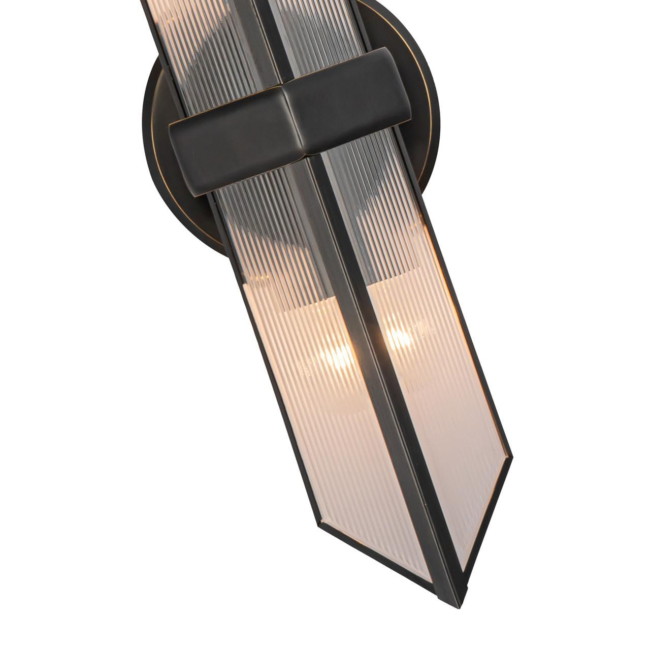 Alora Lighting Cairo 15-in Wall/Vanity Light Vintage Brass
