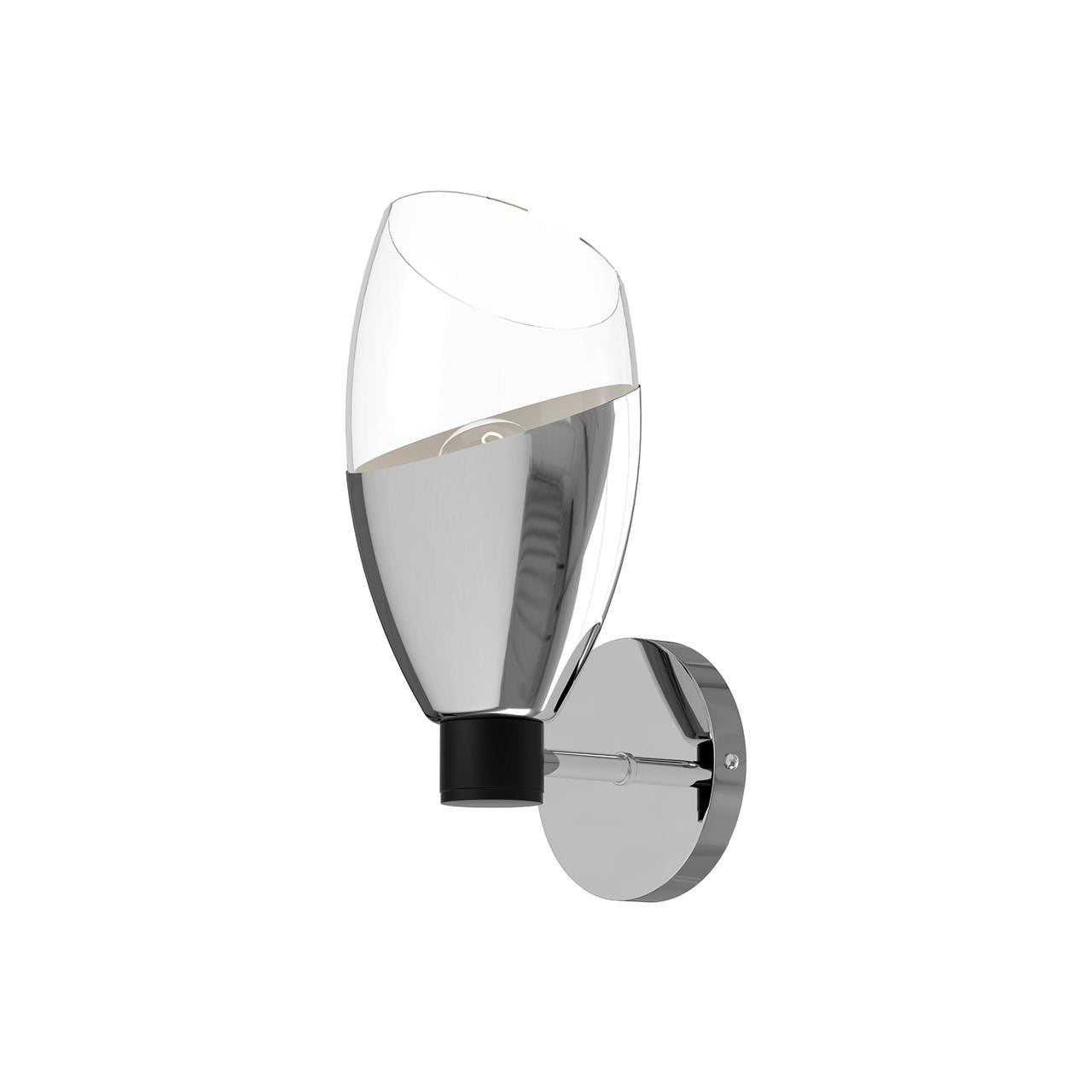 Alora Lighting Capri 1 Light Wall/Vanity Light Chrome