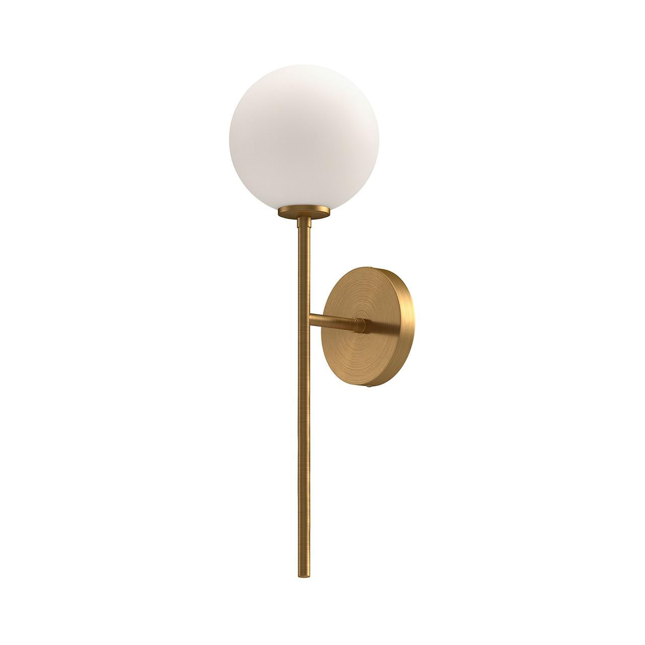 Alora Lighting Cassia 6-in Wall/Vanity Light Aged Gold