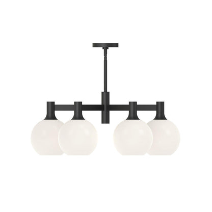 Alora Lighting Castilla 6 Light Chandelier Matte Black