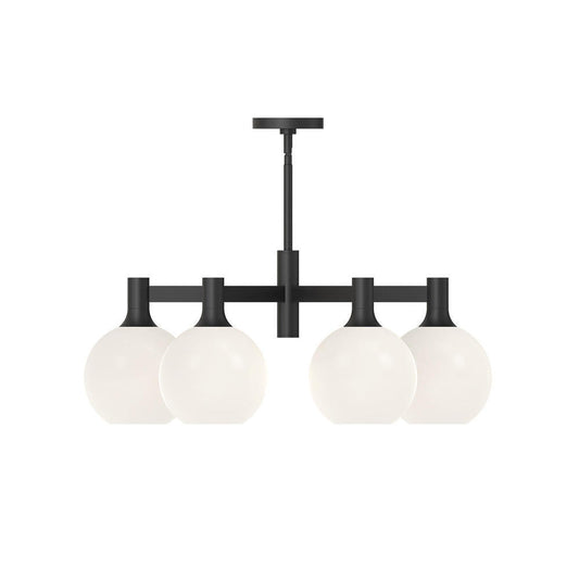 Alora Lighting Castilla 6 Light Chandelier Matte Black