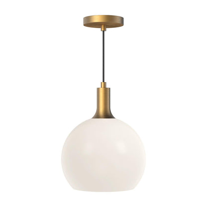 Alora Lighting Castilla Mini Pendant Matte Black, Clear Glass