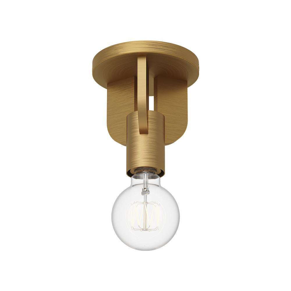 Alora Lighting Claire Semi Flush Mount Aged Gold