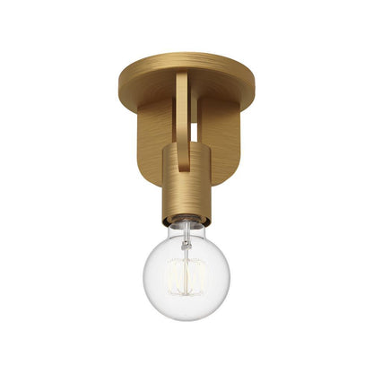 Alora Lighting Claire Semi Flush Mount Aged Gold