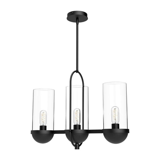 Alora Lighting Cyrus Linear Chandelier Matte Black