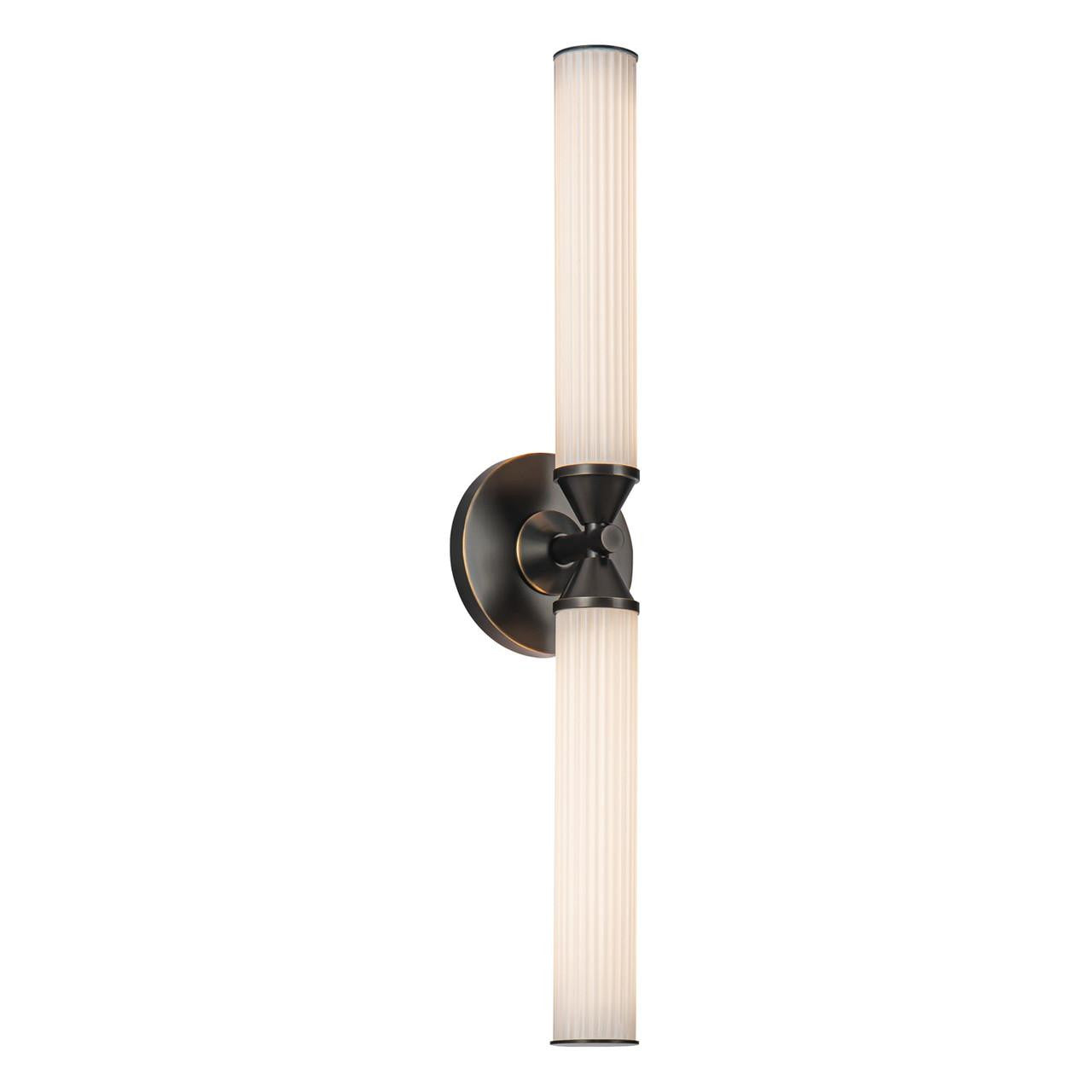 Alora Lighting Edwin 22-in LED Wall/Vanity Light Urban Bronze