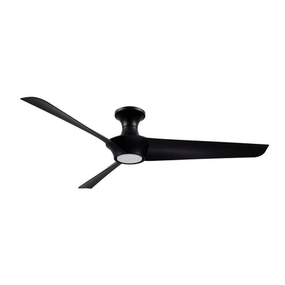 Alora Lighting Emiko Fans, 1-Light, LED, Matte Black, 56"W