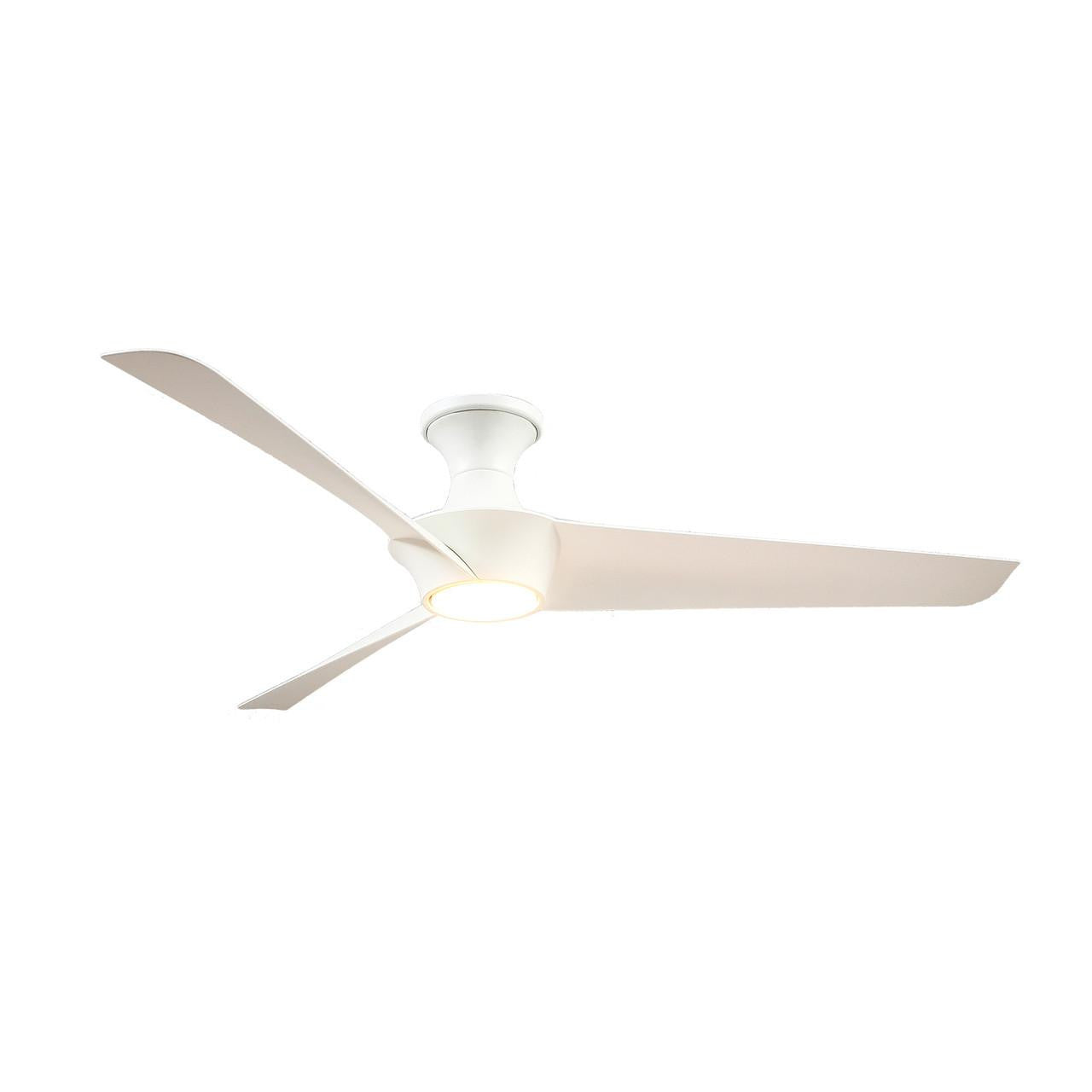 Alora Lighting Emiko Fans, 1-Light, LED, White, 56"W