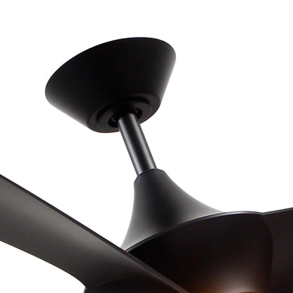 Alora Lighting Emiko Fans, 3-Light, LED, Matte Black, 56"D