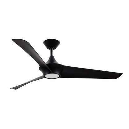 Alora Lighting Emiko Fans, 3-Light, LED, Matte Black, 56"D
