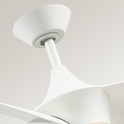 Alora Lighting Emiko Fans, 3-Light, LED, White, 56"W