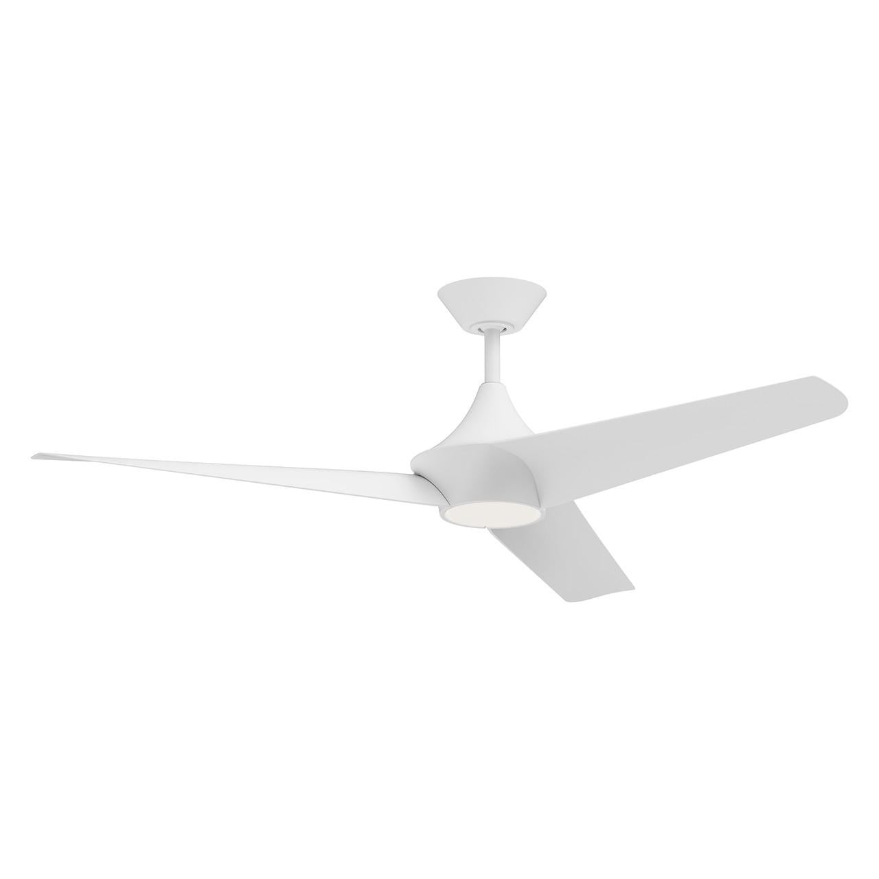 Alora Lighting Emiko Fans, 3-Light, LED, White, 56"W