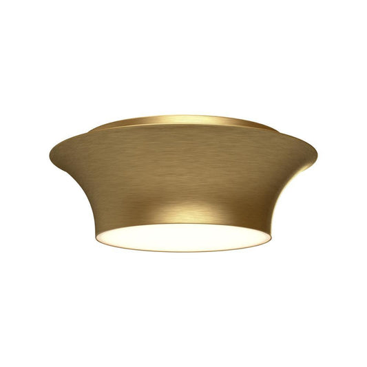 Alora Lighting Emiko 12-in Flush Mount Brushed Gold