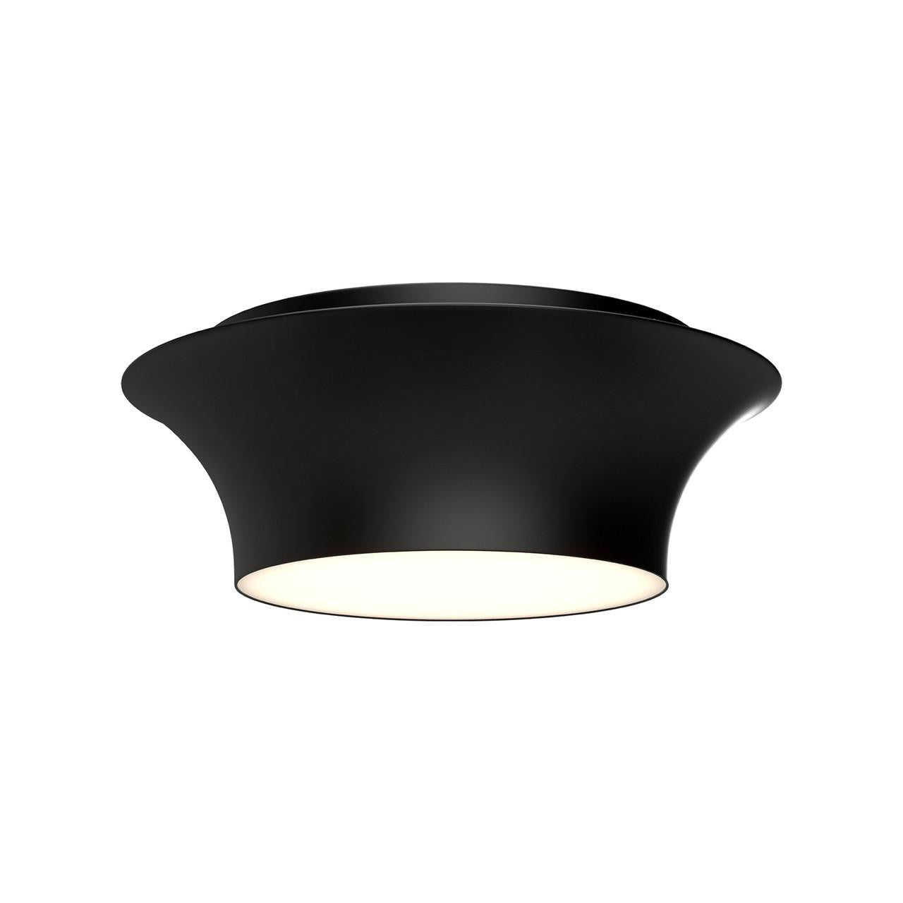Alora Lighting Emiko 12-in Flush Mount Matte Black
