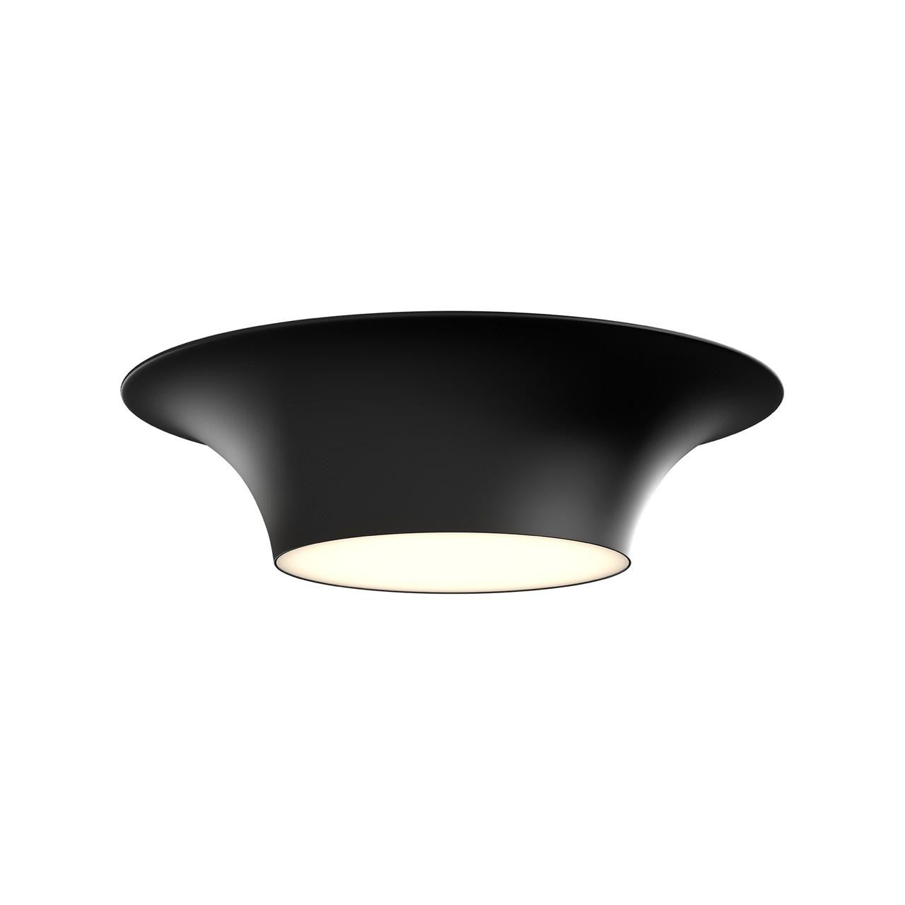 Alora Lighting Emiko 16-in Flush Mount Matte Black